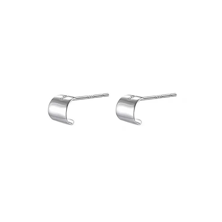 Unique Irregular Striped  Ear Buckle Earrings