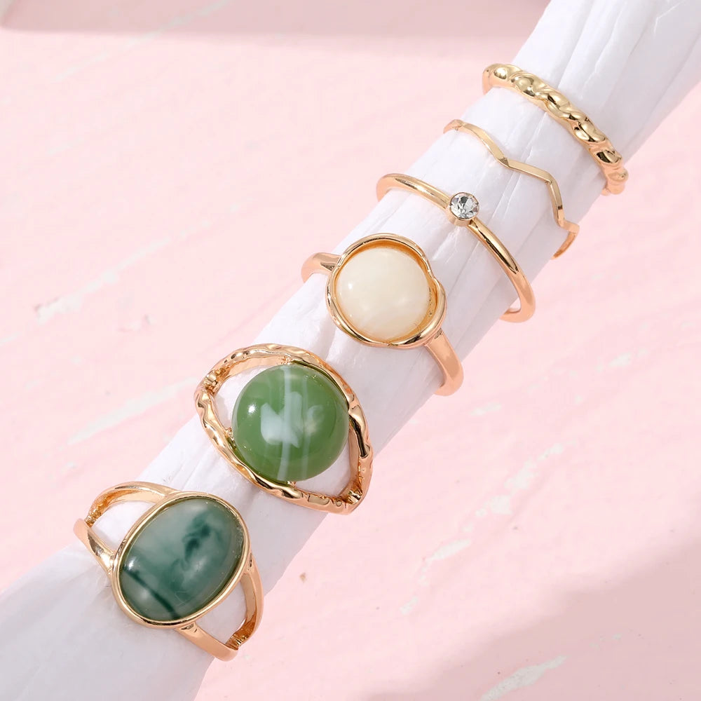 Elegant Emerald  Rings