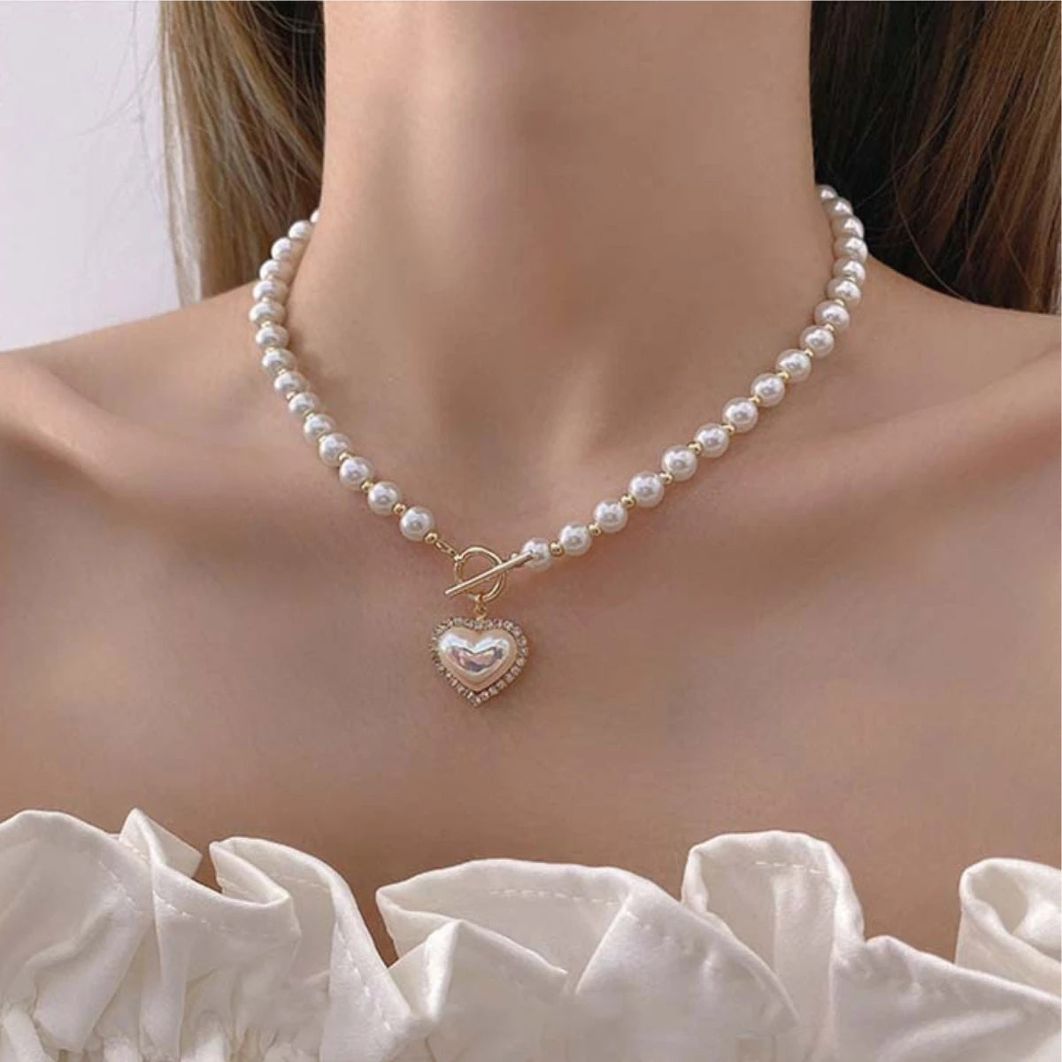 Exquisite Her Pearl Necklace