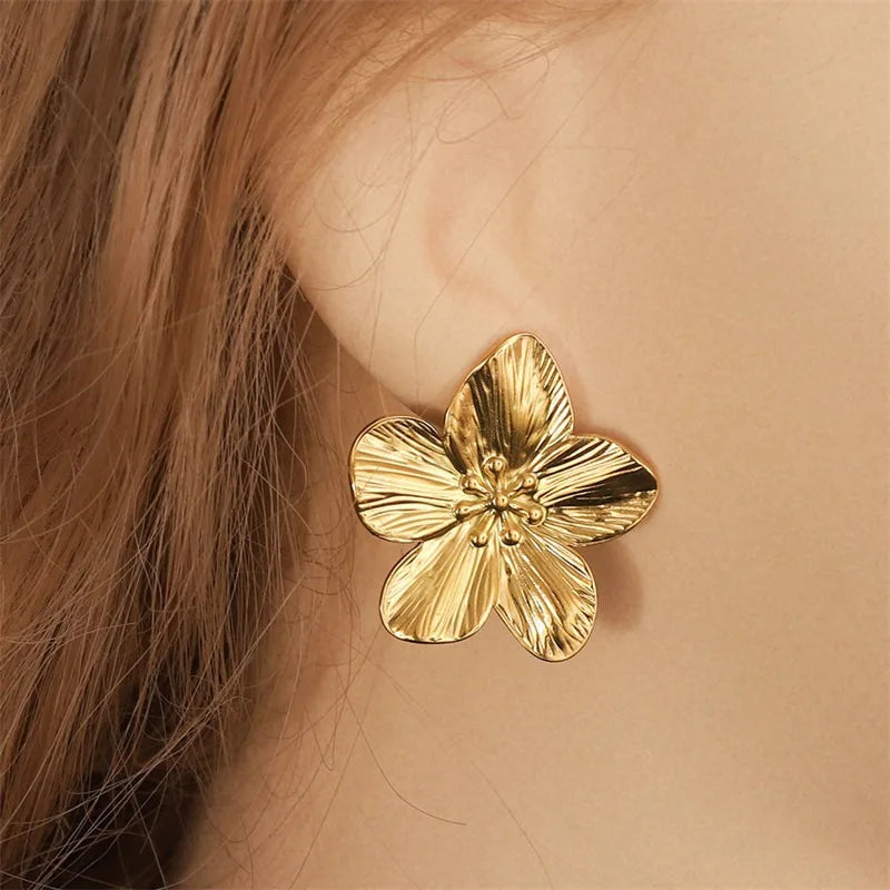 Her  Butterfly Stud Earring, Water proof