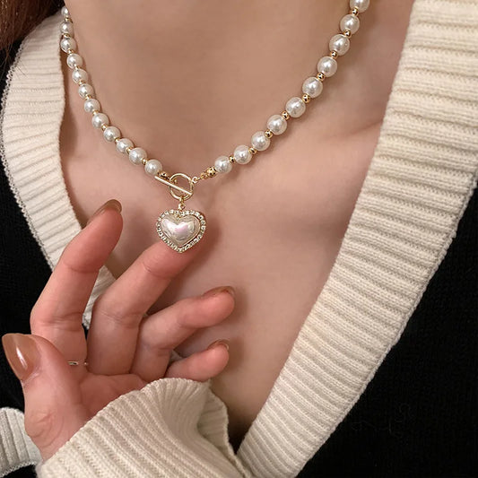 Exquisite Her Pearl Necklace