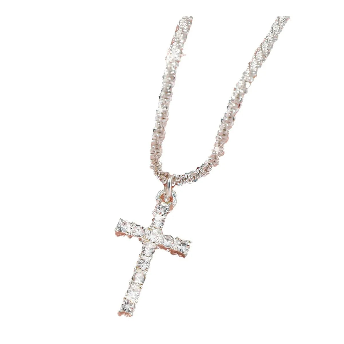 Sparkling Cross  Choker